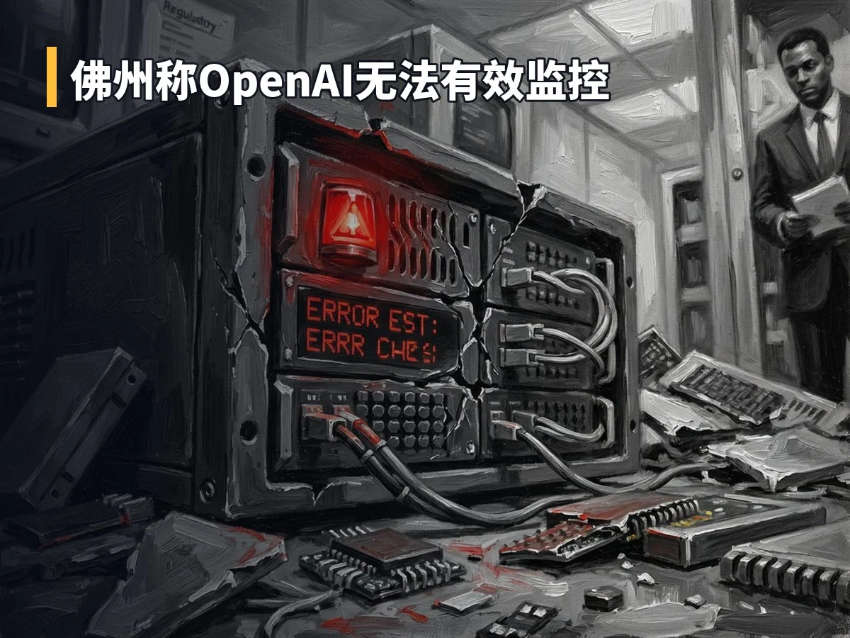 佛州称OpenAI无法有效监控