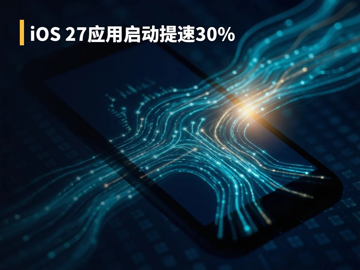 iOS 27应用启动提速30%
