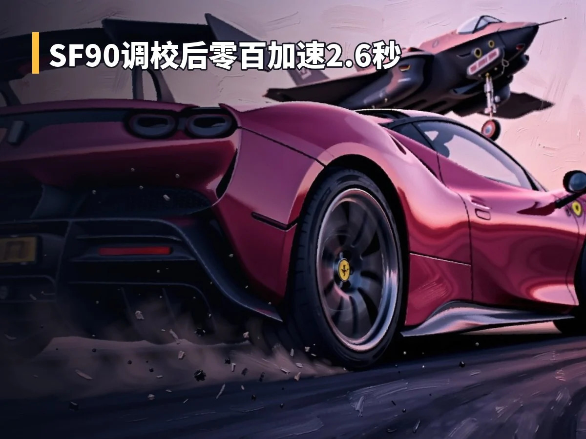 SF90调校后零百加速2.6秒