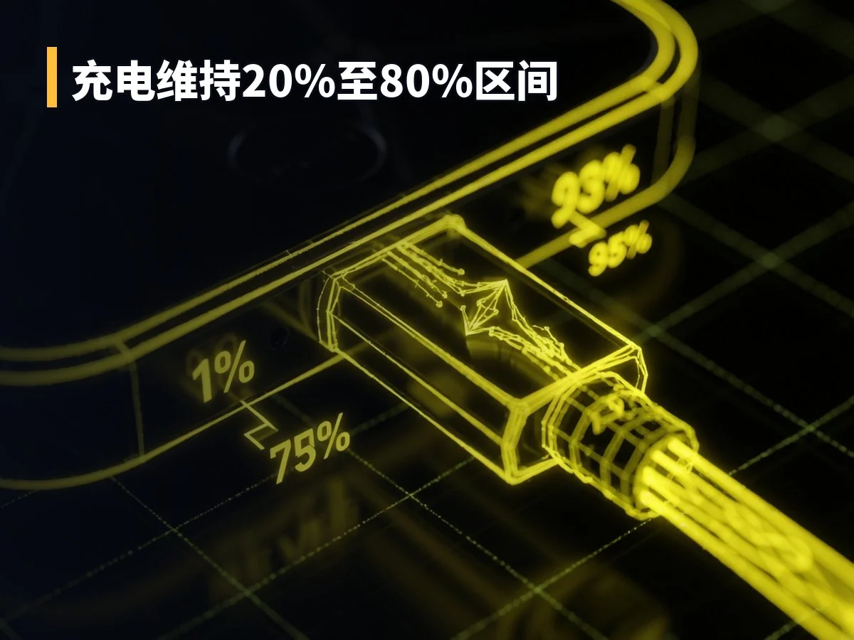充电维持20%至80%区间
