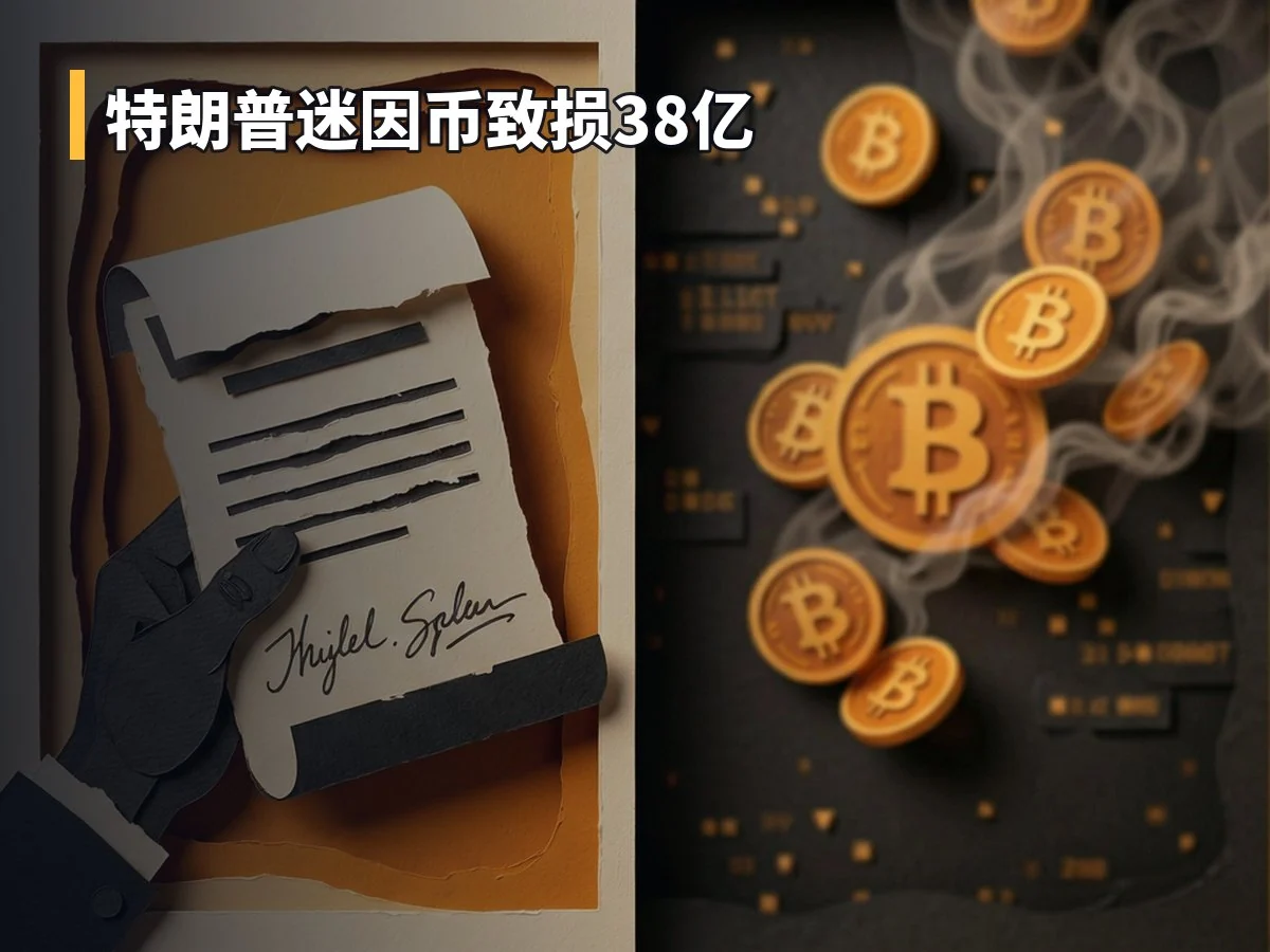 特朗普迷因币致损38亿