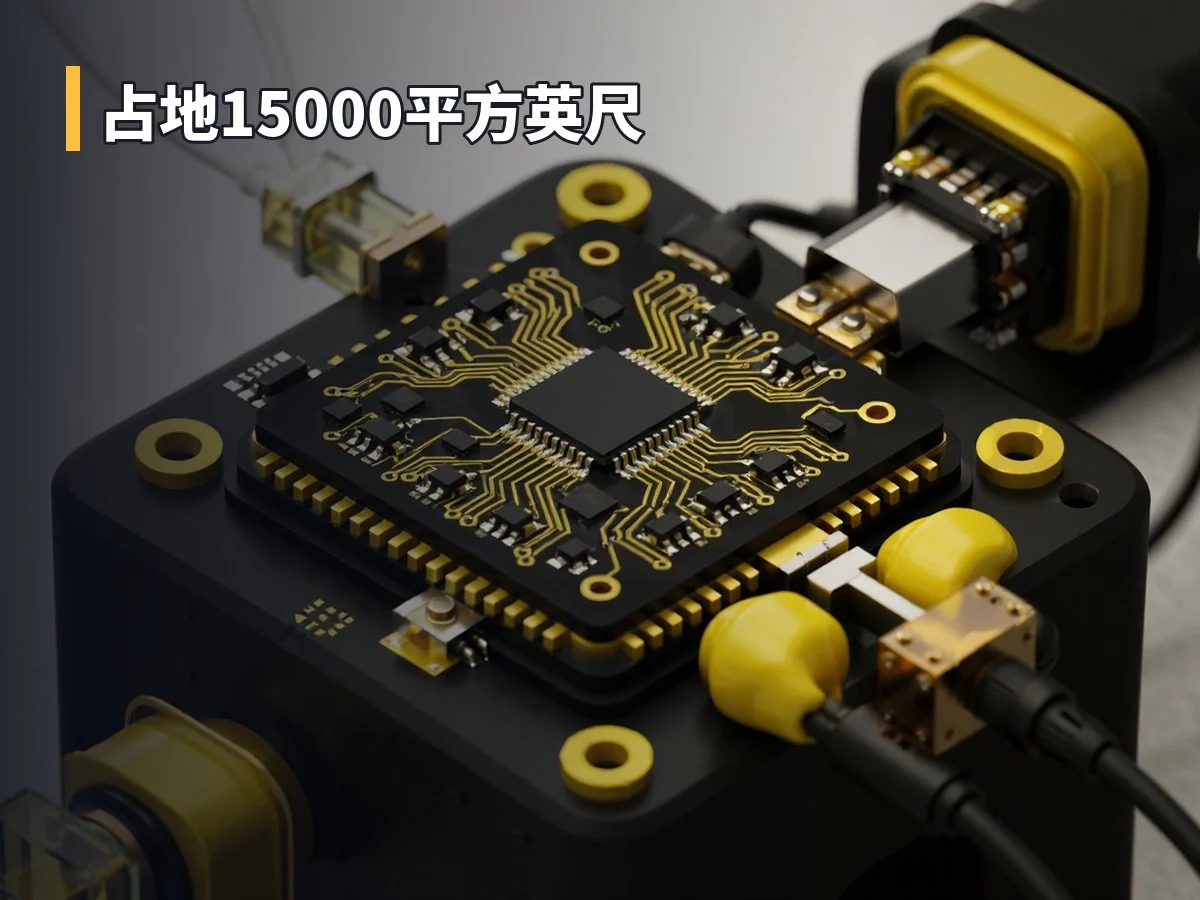 占地15000平方英尺
