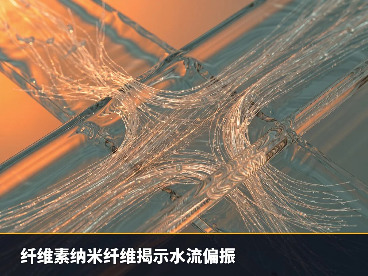 纤维素纳米纤维揭示水流偏振
