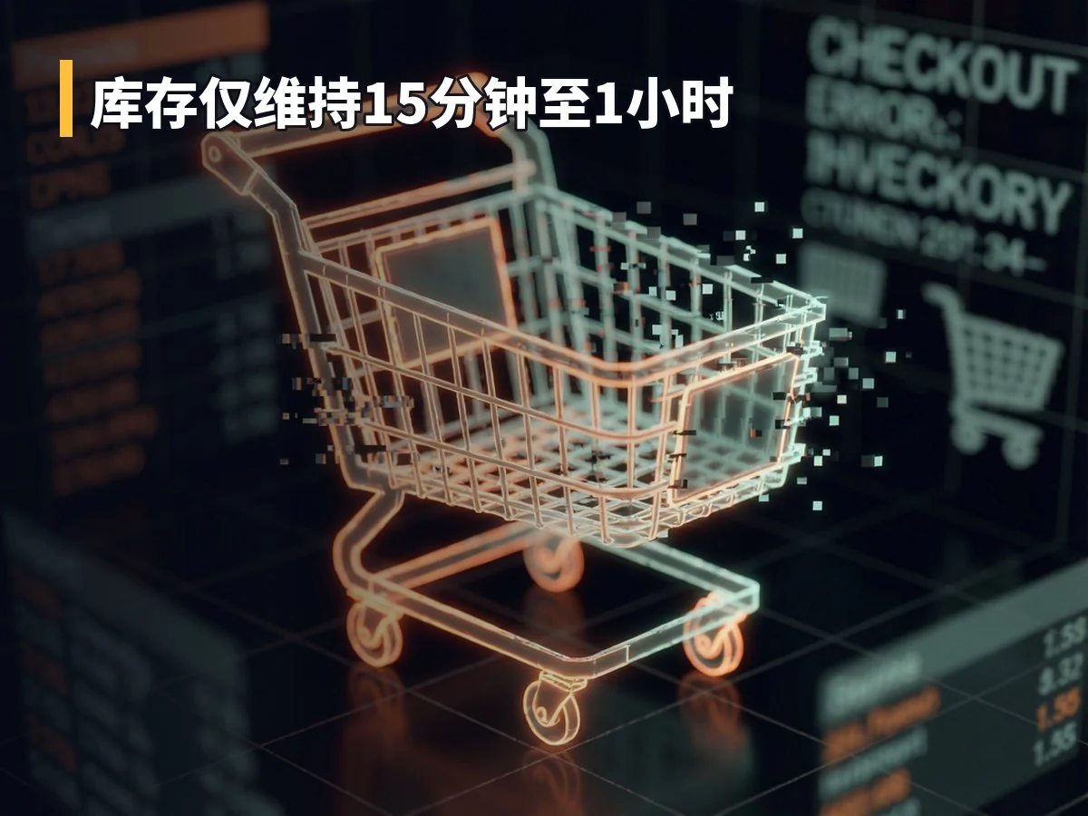 库存仅维持15分钟至1小时