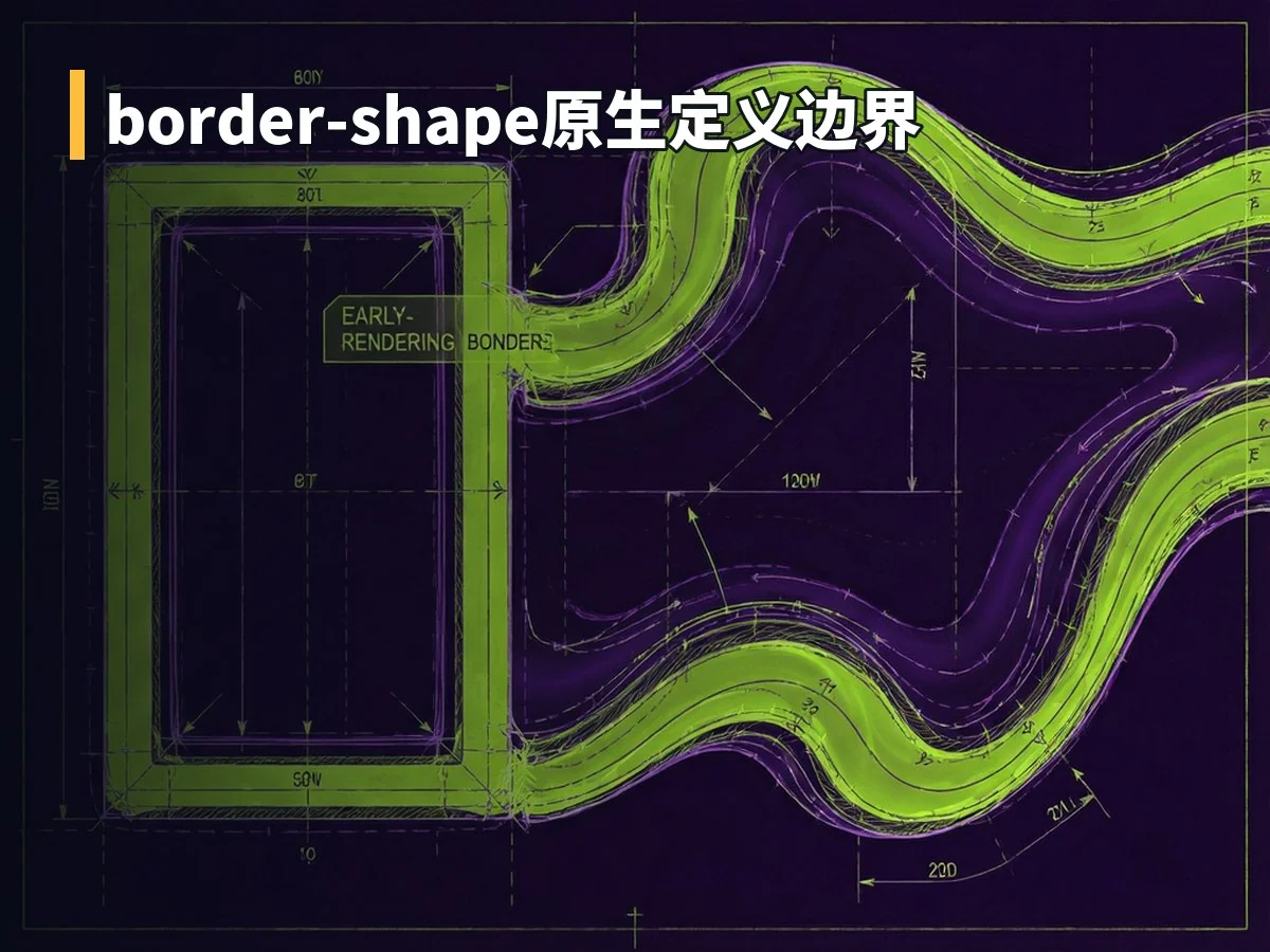 border-shape原生定义边界