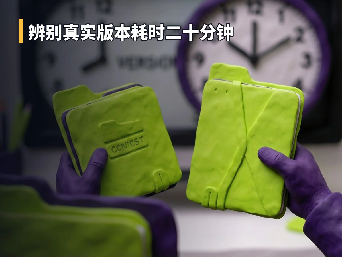 辨别真实版本耗时二十分钟