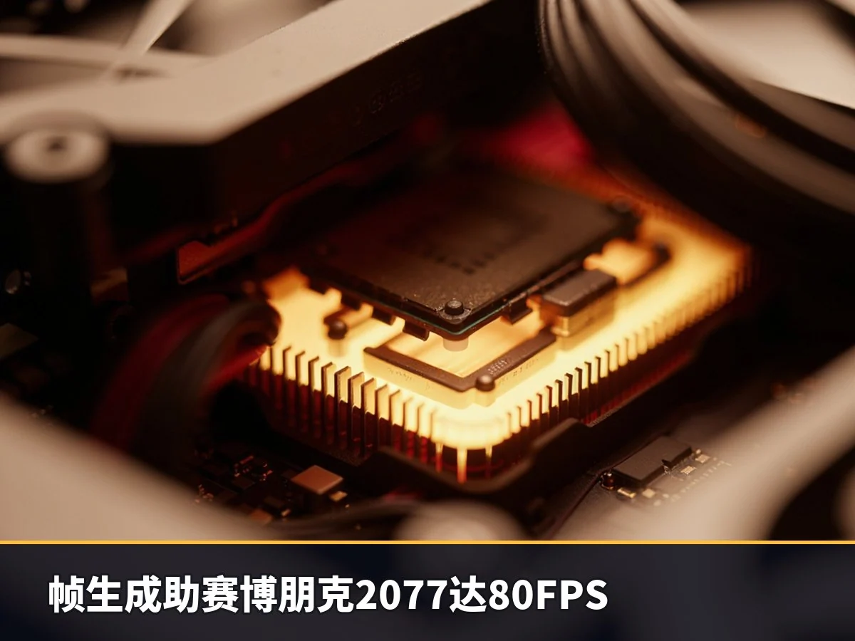帧生成助赛博朋克2077达80FPS