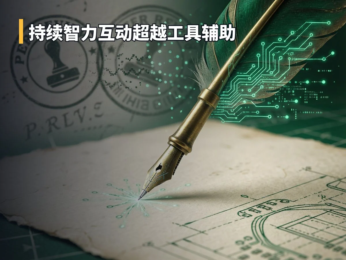 持续智力互动超越工具辅助