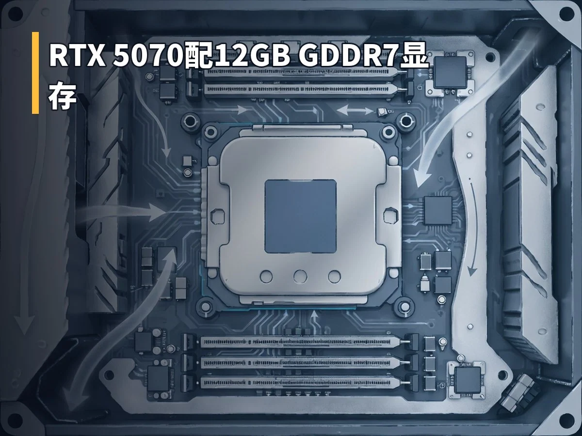 RTX 5070配12GB GDDR7显存