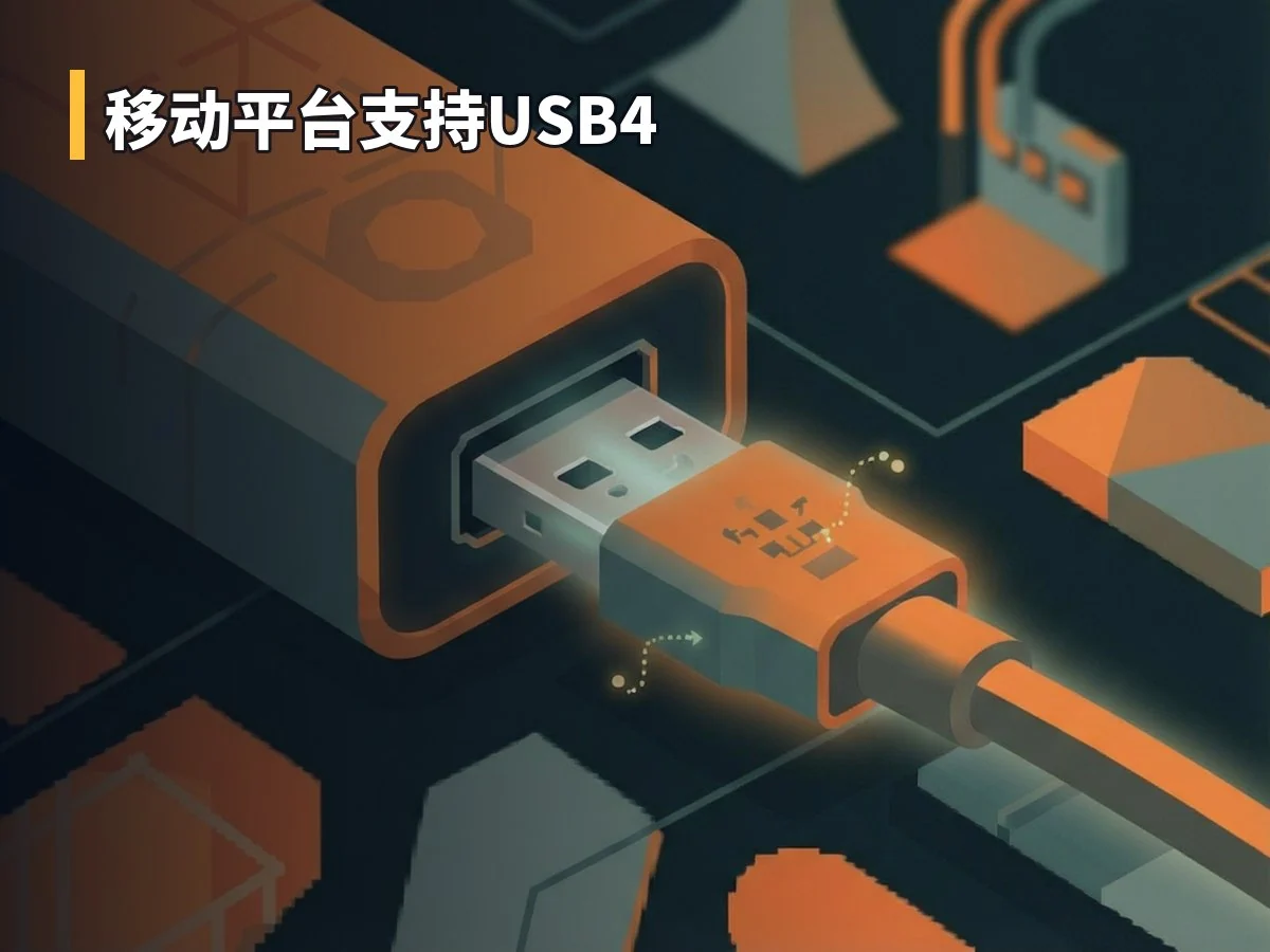 移动平台支持USB4