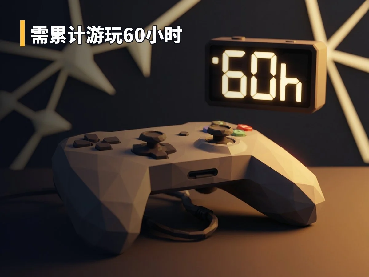需累计游玩60小时