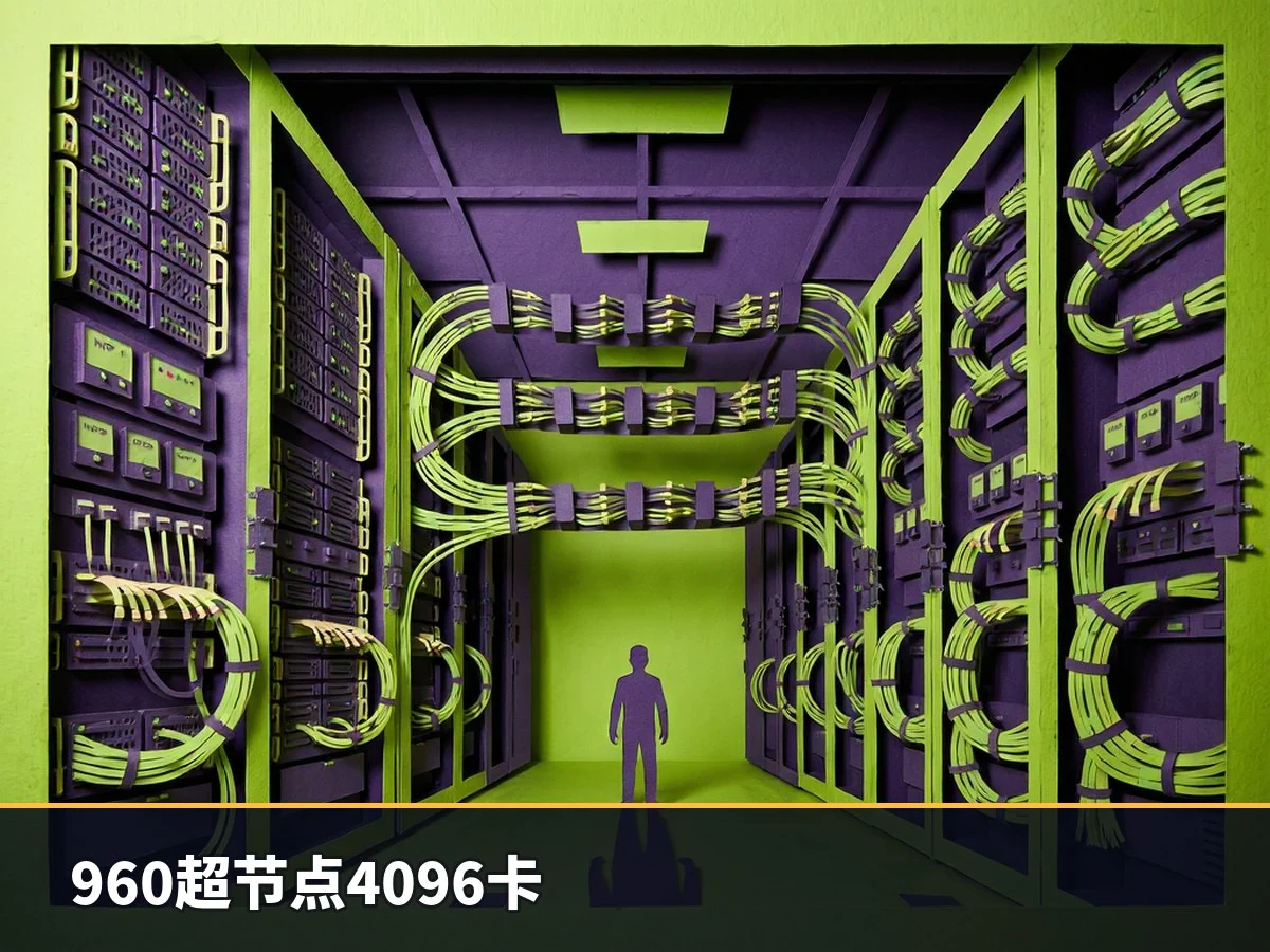 960超节点4096卡
