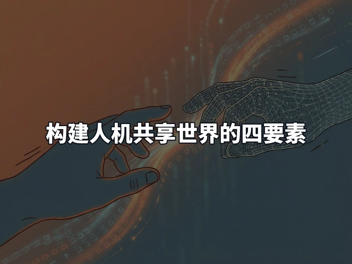构建人机共享世界的四要素
