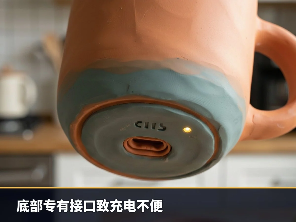 底部专有接口致充电不便