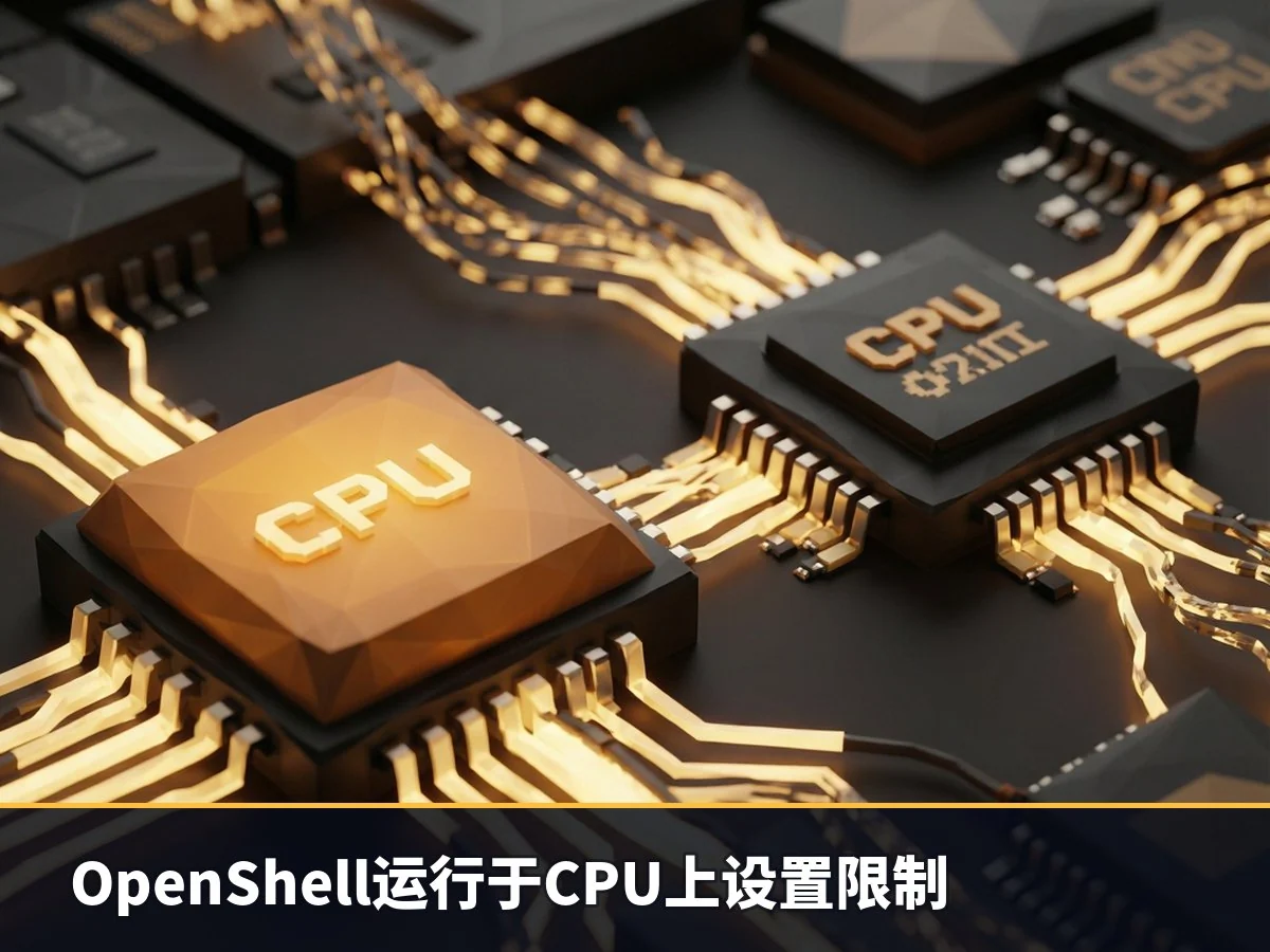 OpenShell运行于CPU上设置限制