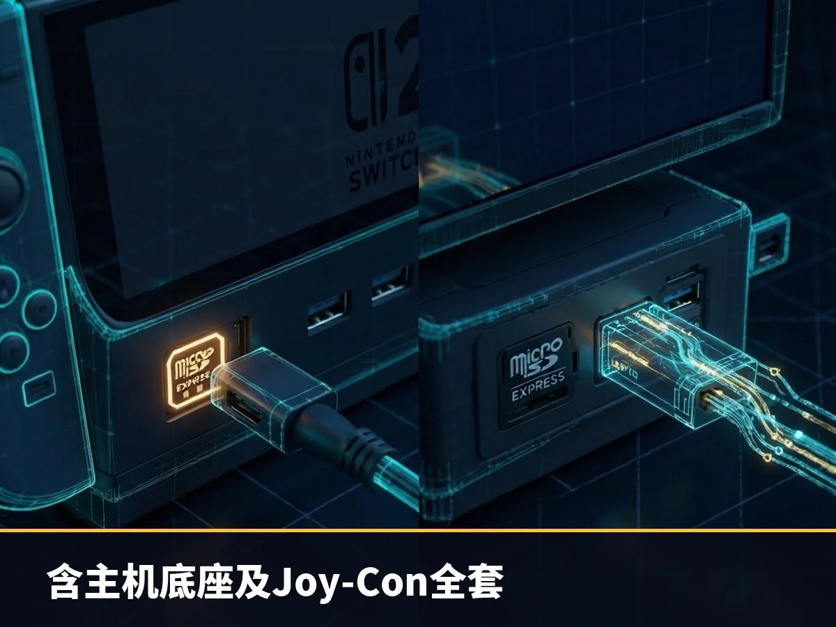 含主机底座及Joy-Con全套
