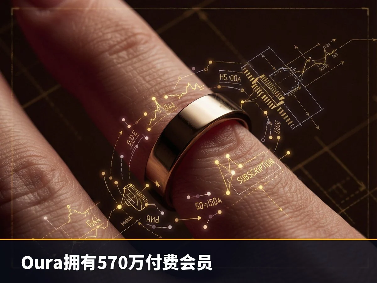 Oura拥有570万付费会员