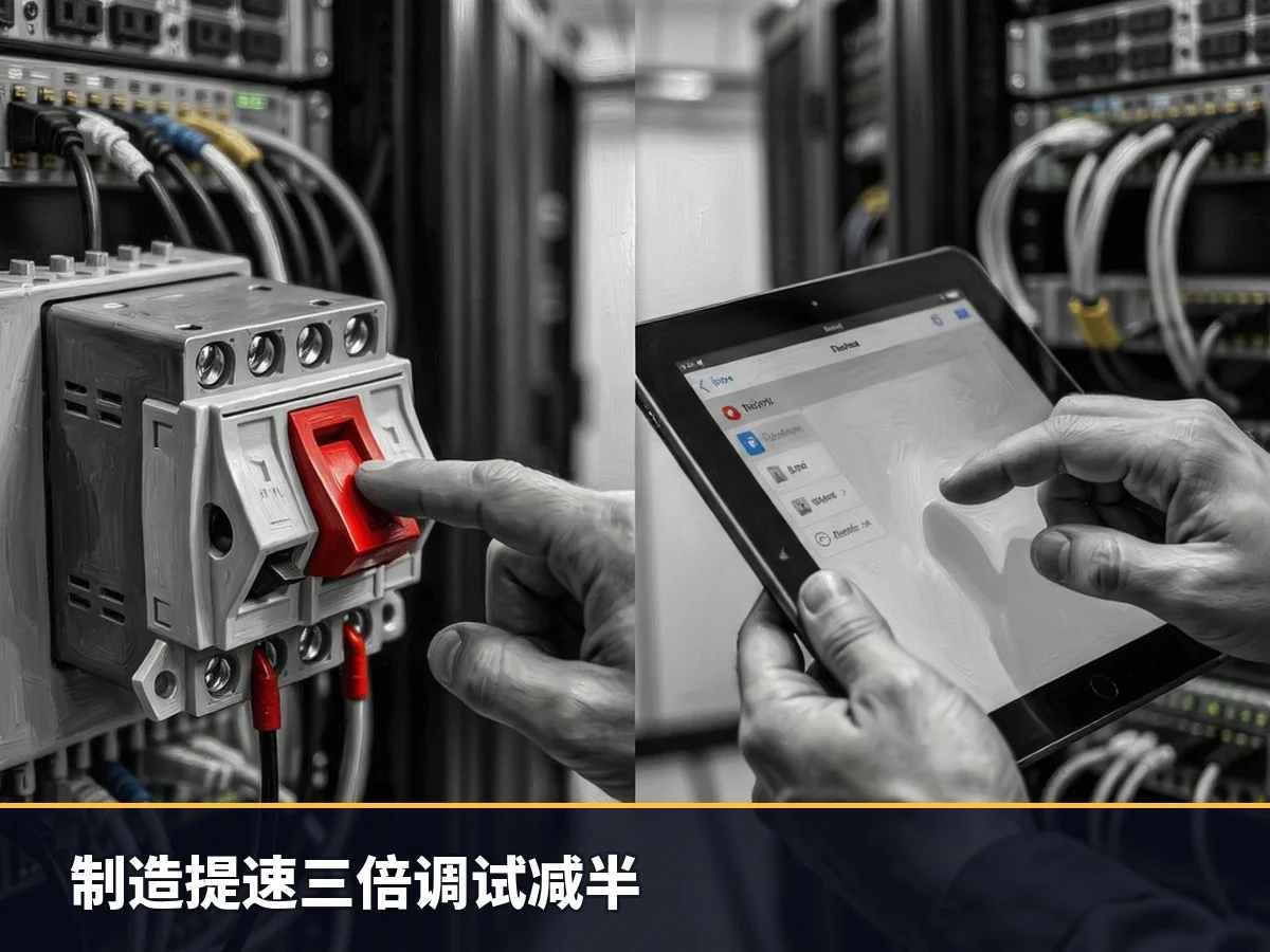 制造提速三倍调试减半