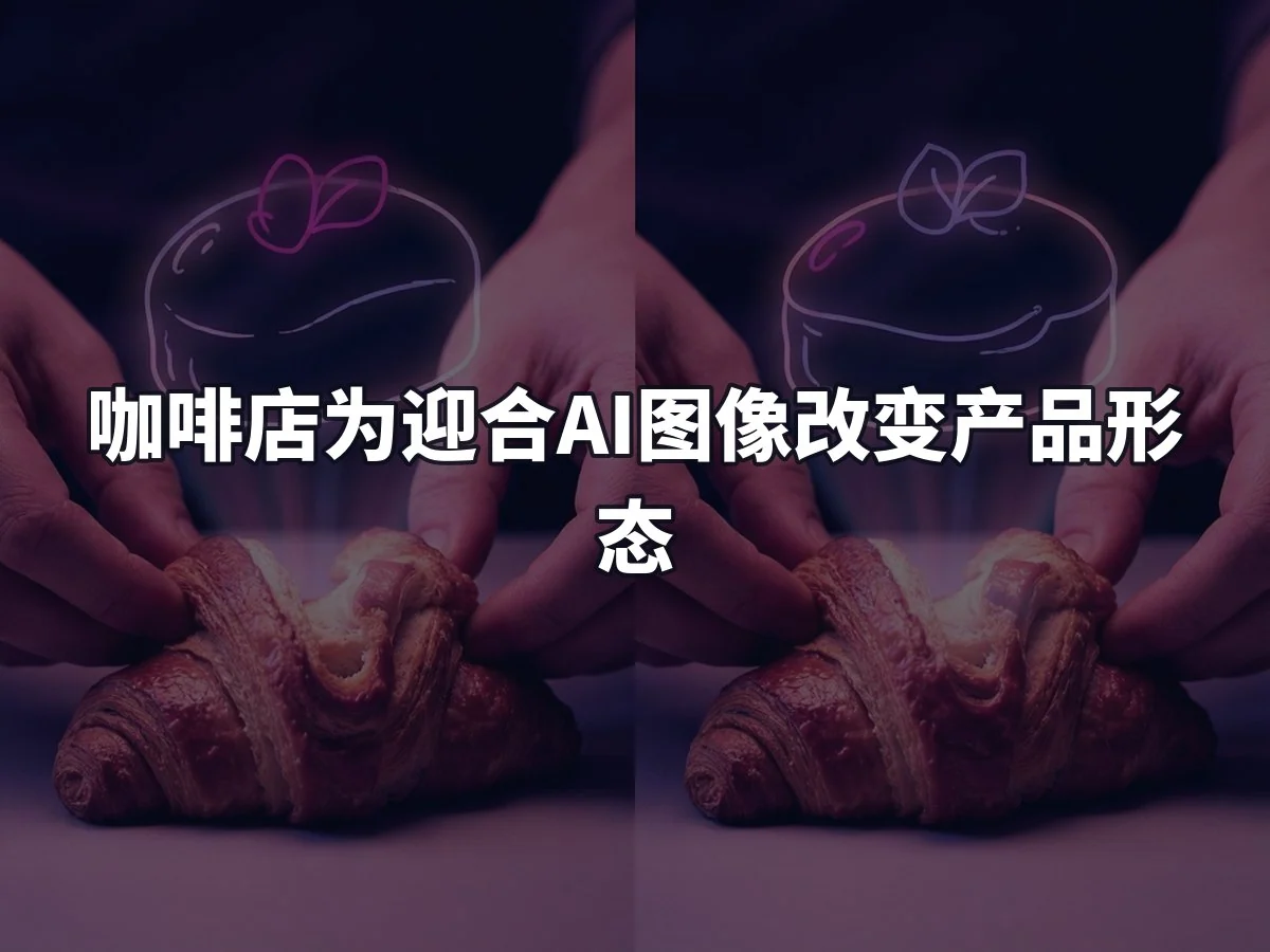 咖啡店为迎合AI图像改变产品形态