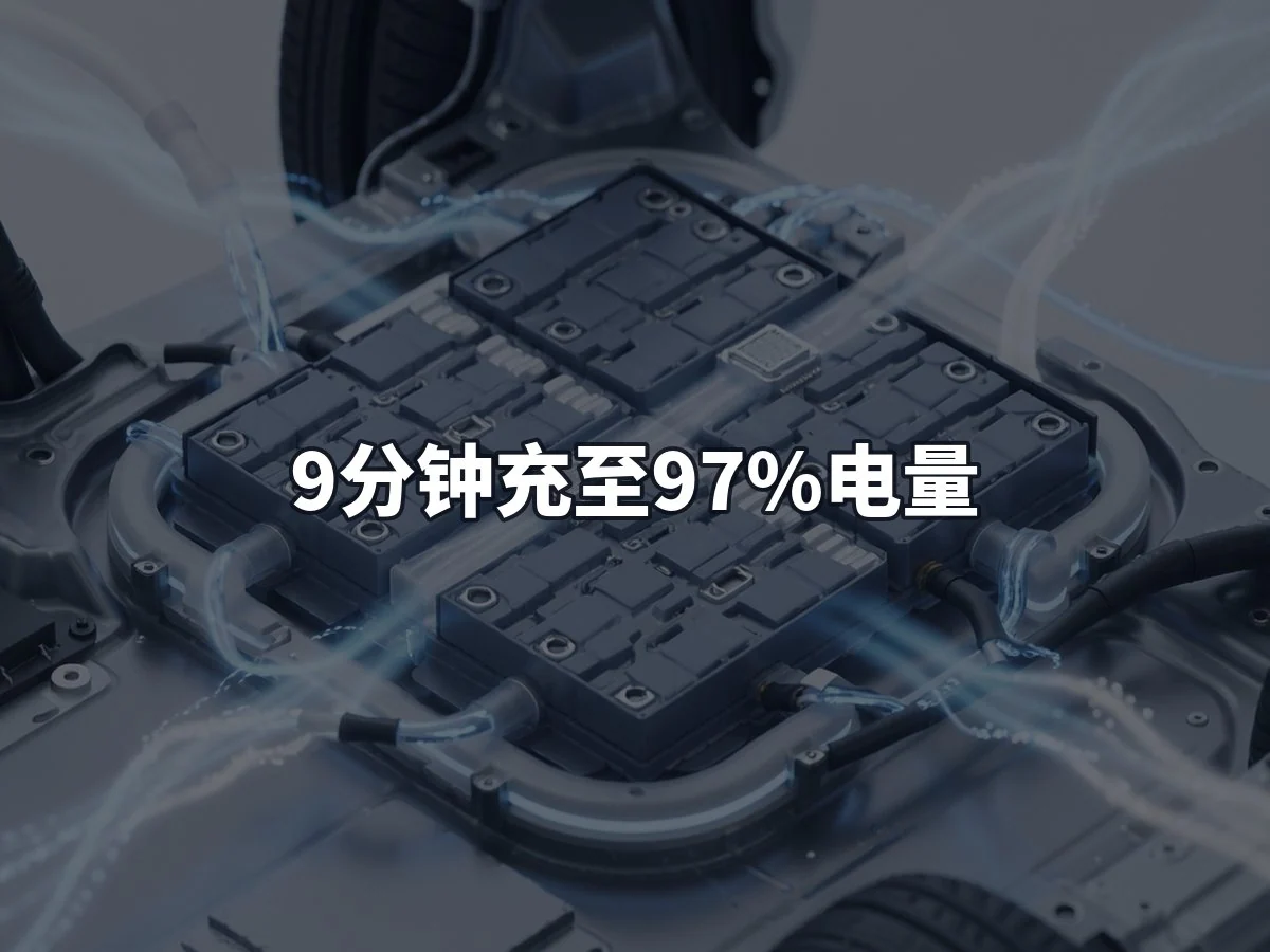 9分钟充至97%电量