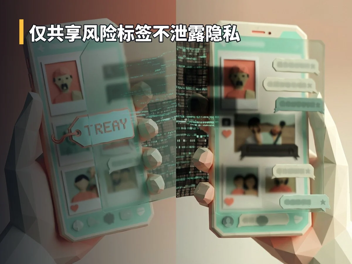 仅共享风险标签不泄露隐私
