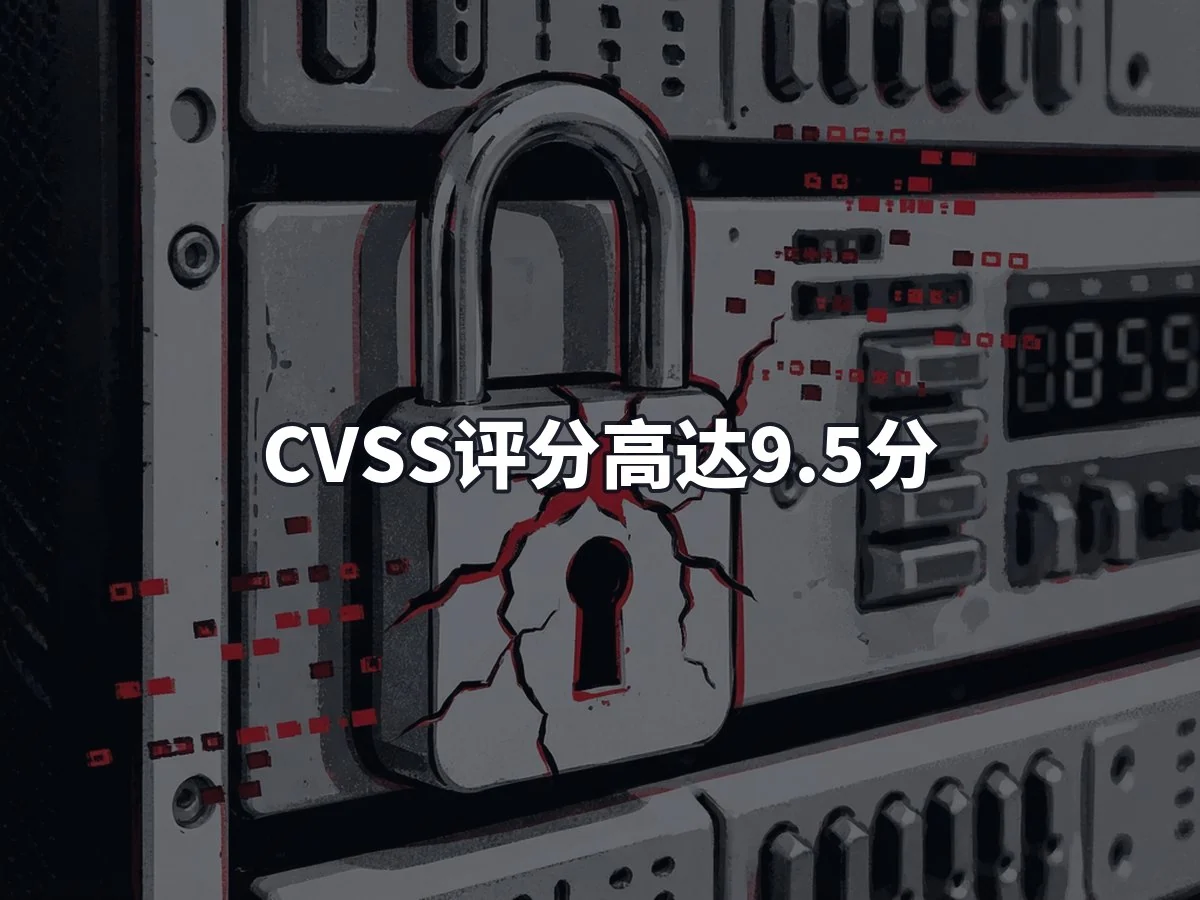 CVSS评分高达9.5分