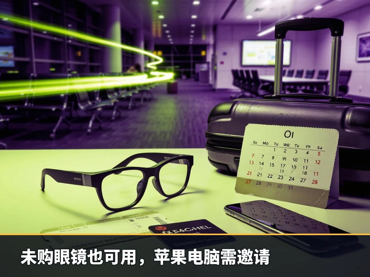 未购眼镜也可用,苹果电脑需邀请