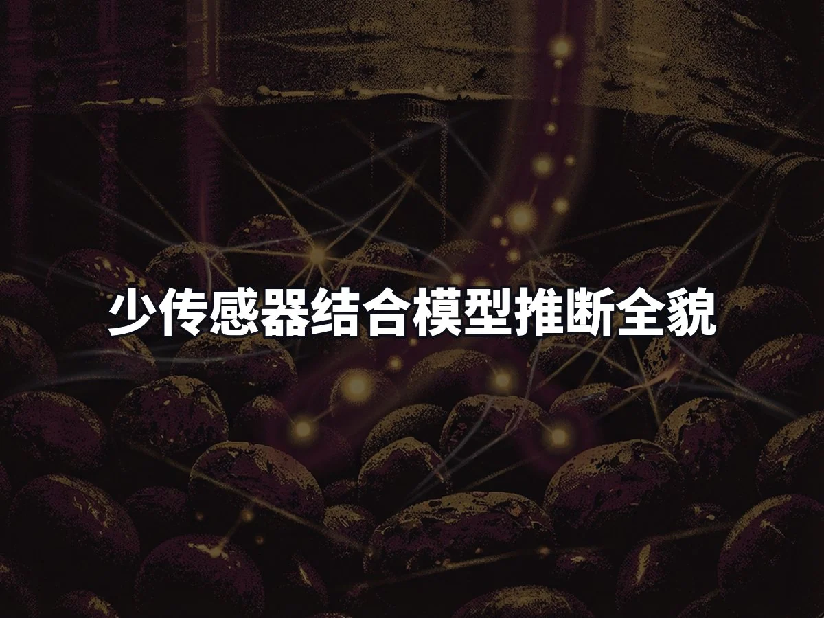 少传感器结合模型推断全貌