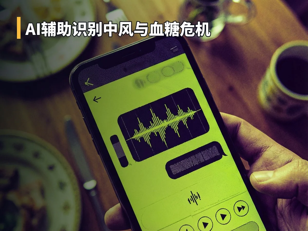 AI辅助识别中风与血糖危机