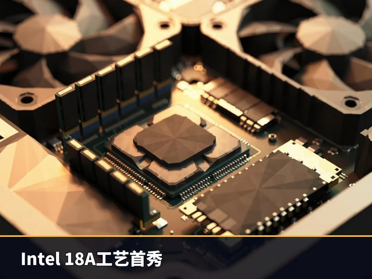 Intel 18A工艺首秀