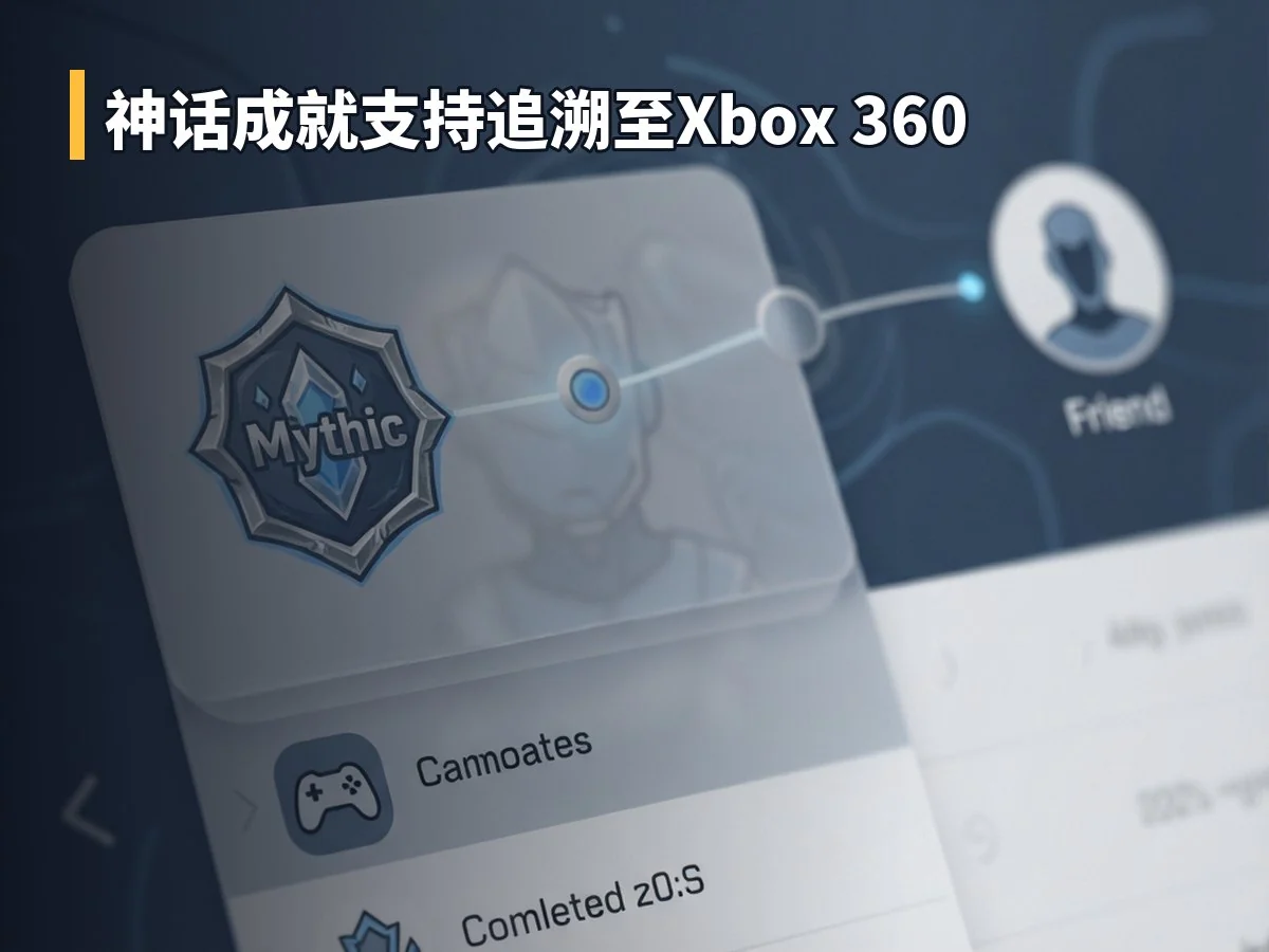神话成就支持追溯至Xbox 360