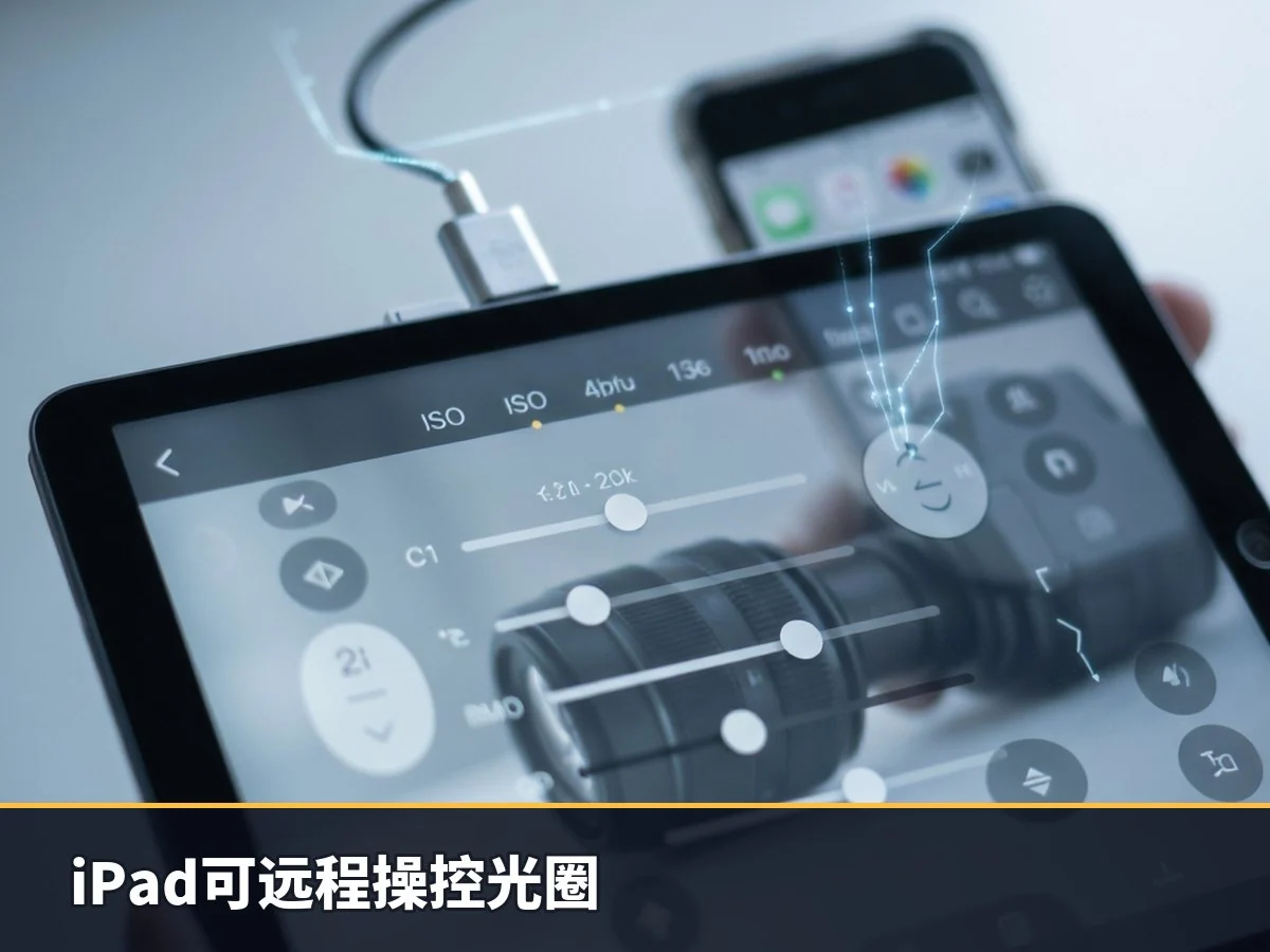 iPad可远程操控光圈