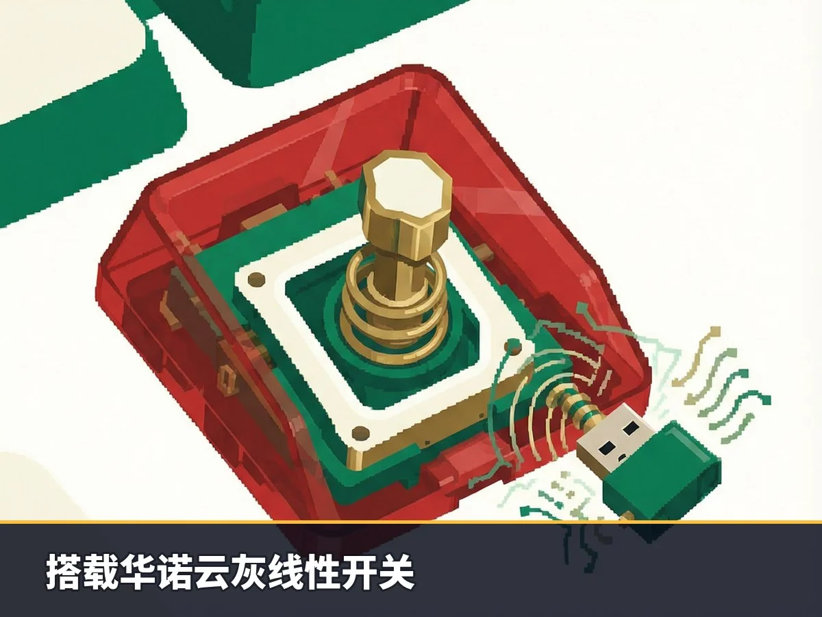 搭载华诺云灰线性开关