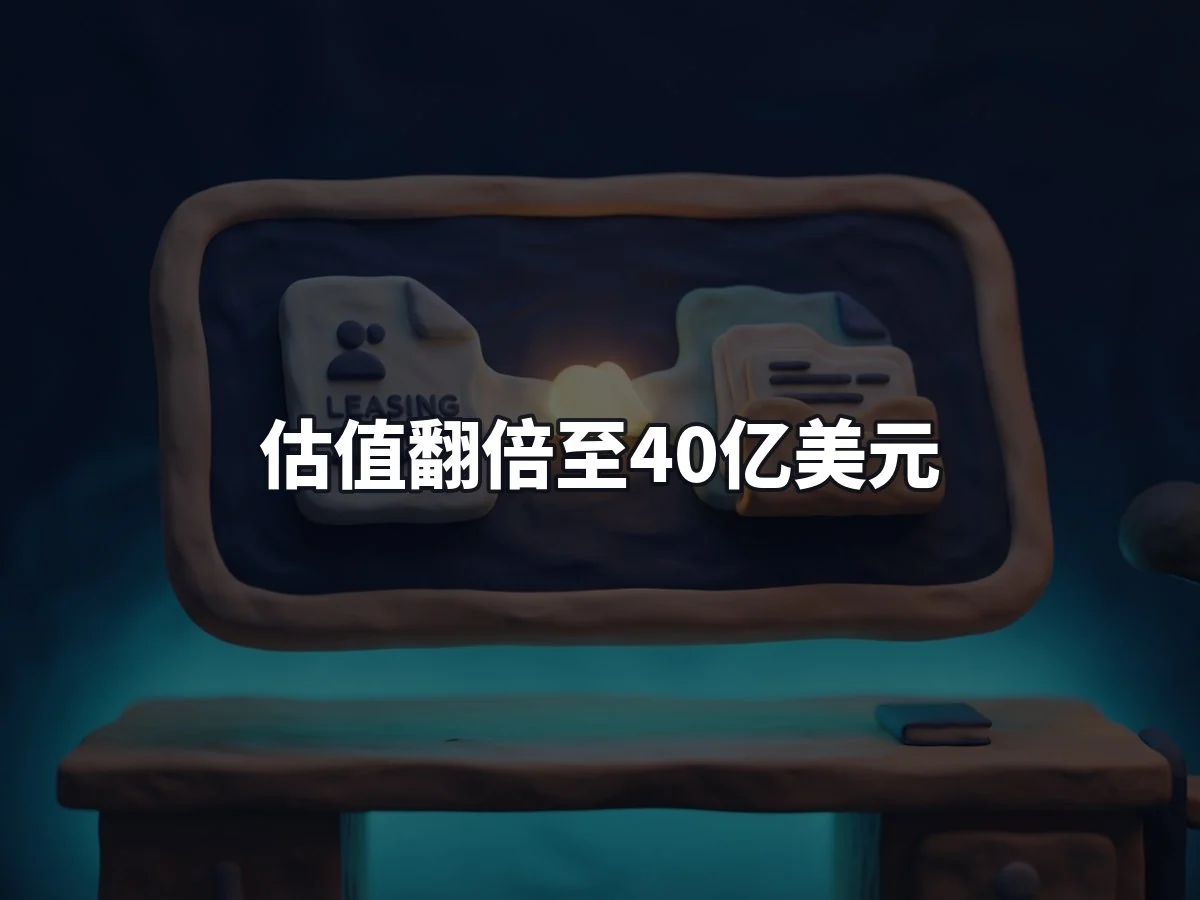 估值翻倍至40亿美元