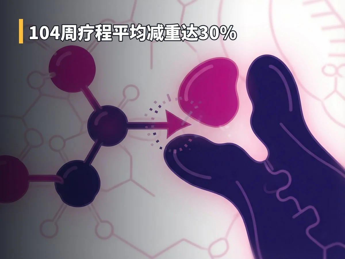 104周疗程平均减重达30%