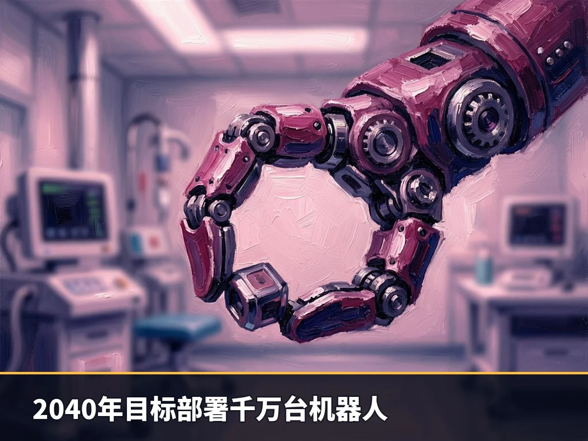 2040年目标部署千万台机器人