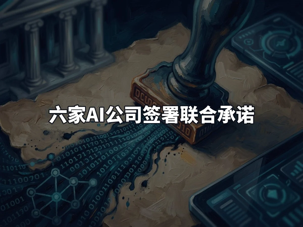 六家AI公司签署联合承诺