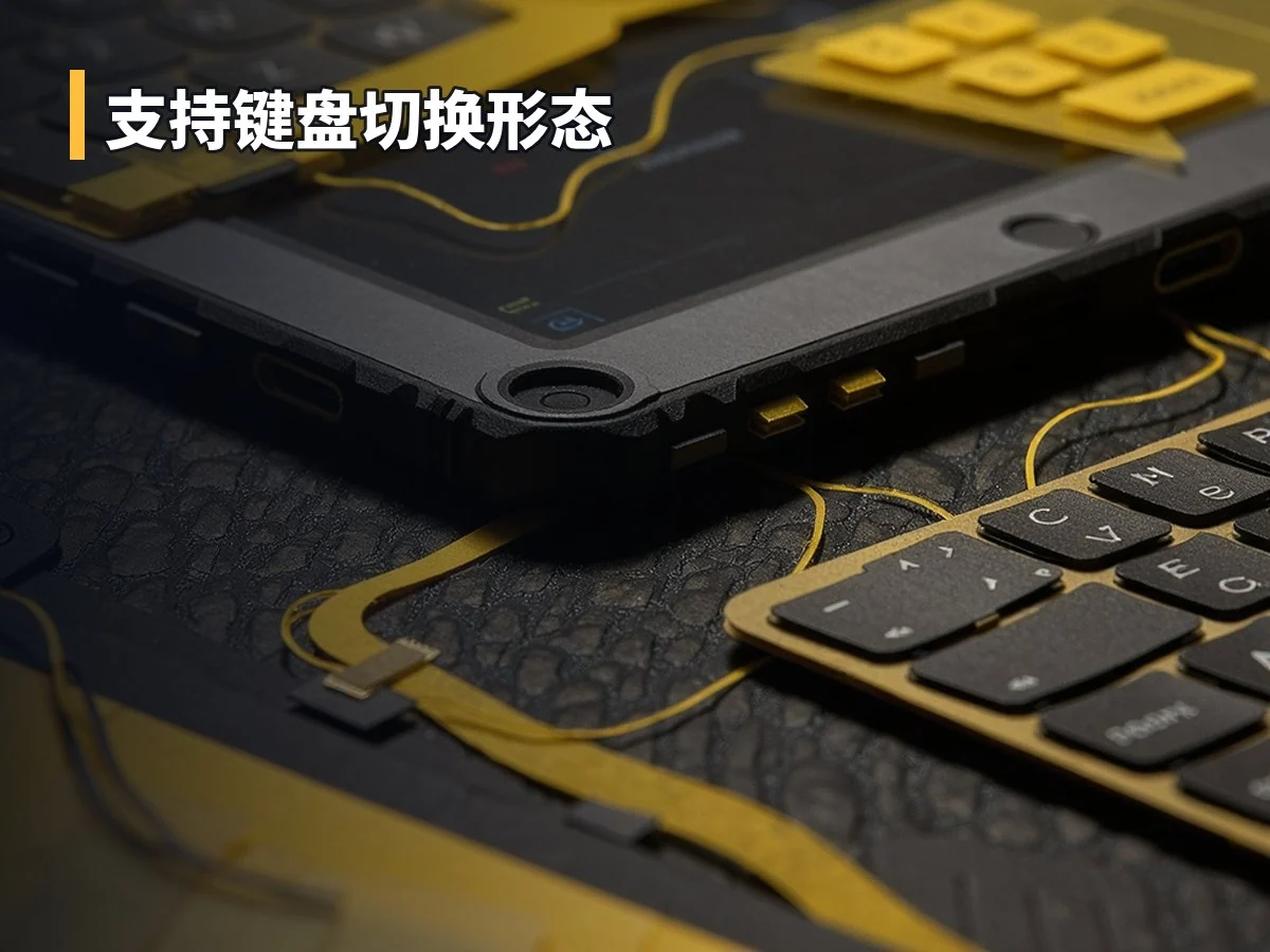 支持键盘切换形态