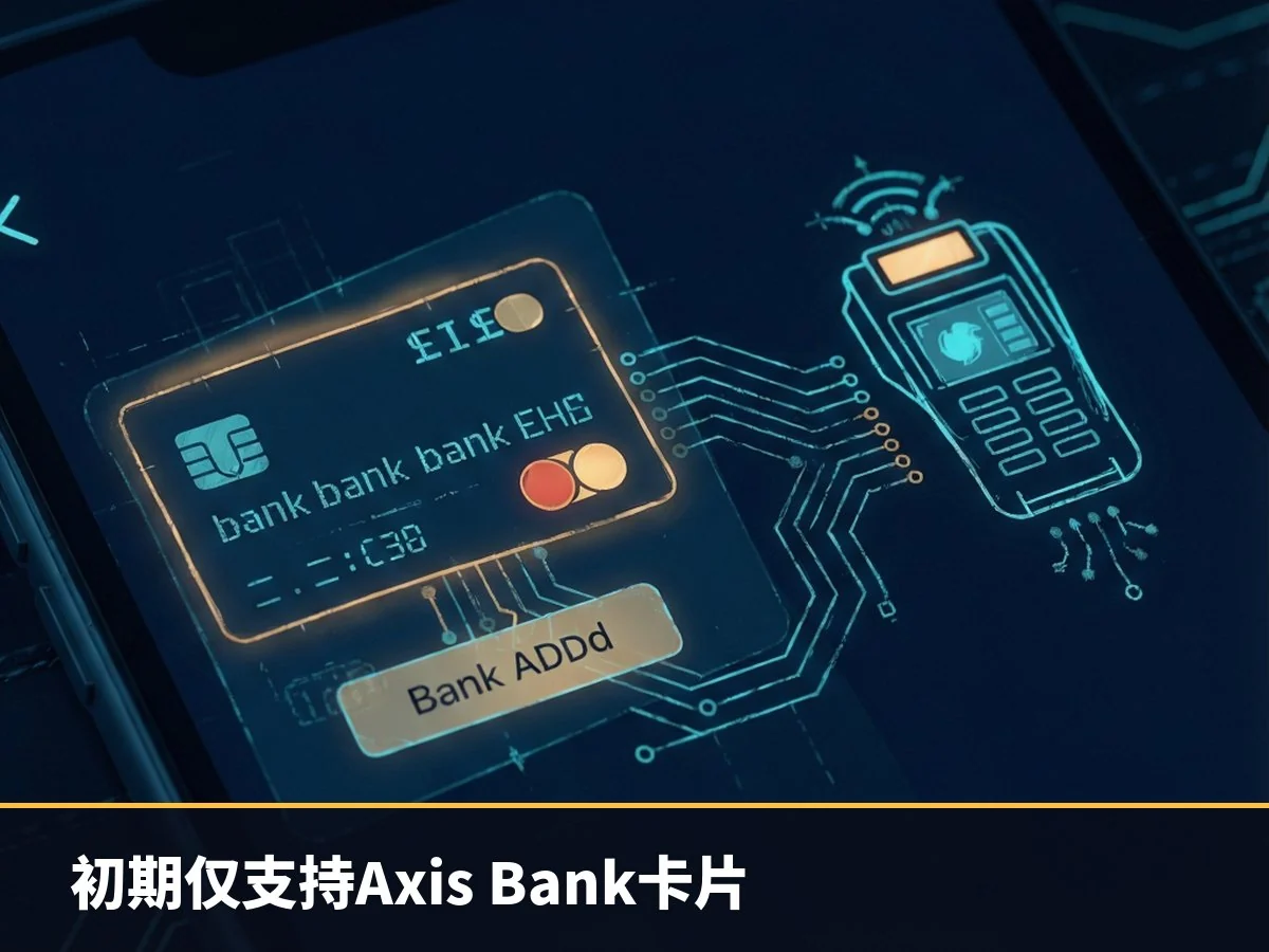 初期仅支持Axis Bank卡片