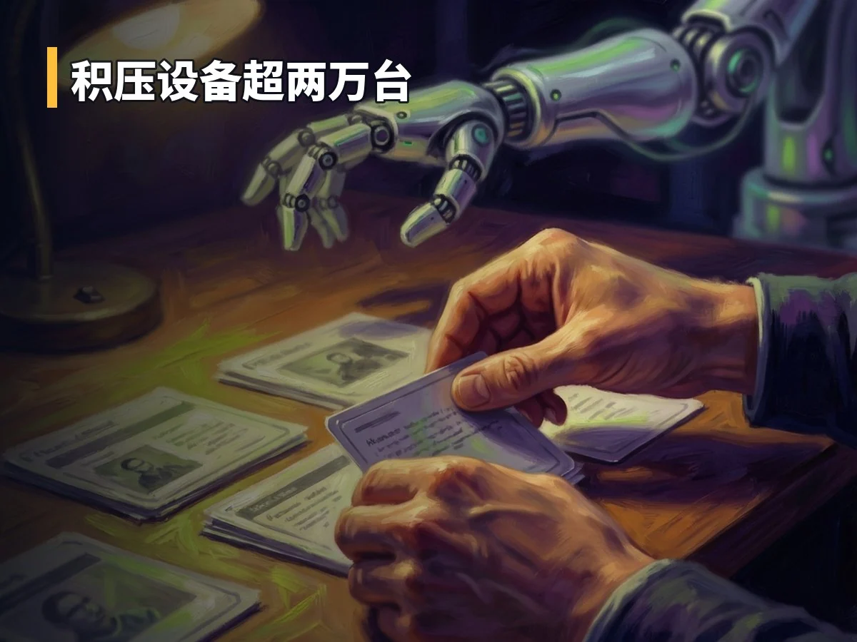 积压设备超两万台