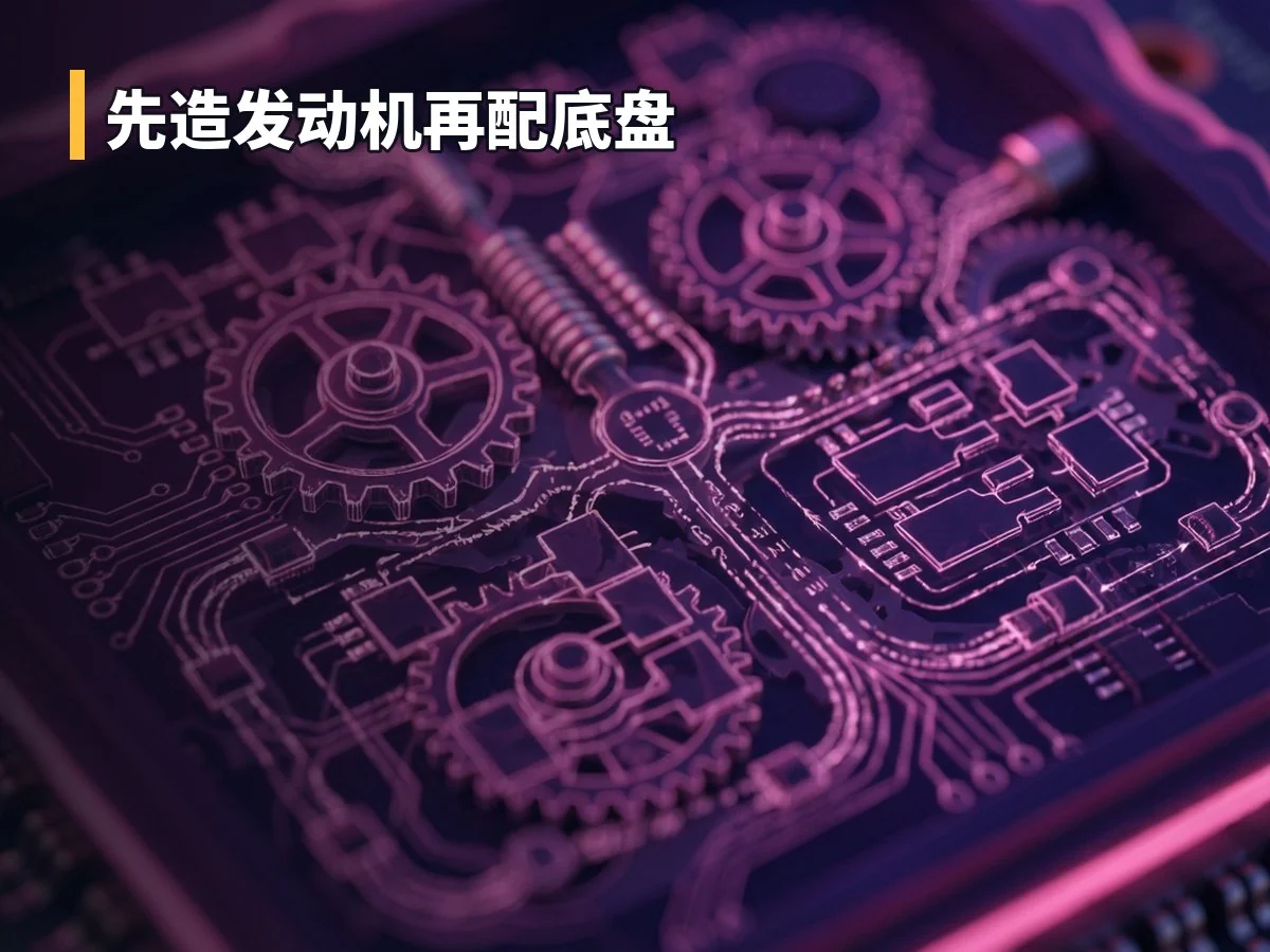 先造发动机再配底盘