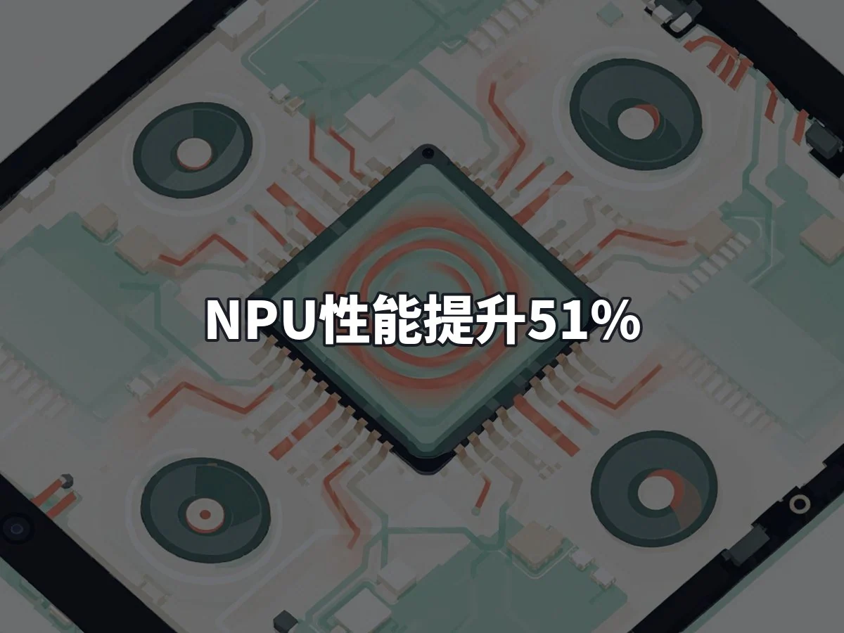 NPU性能提升51%