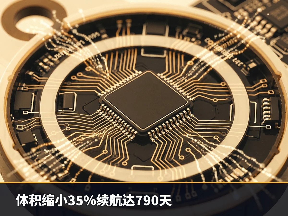 体积缩小35%续航达790天