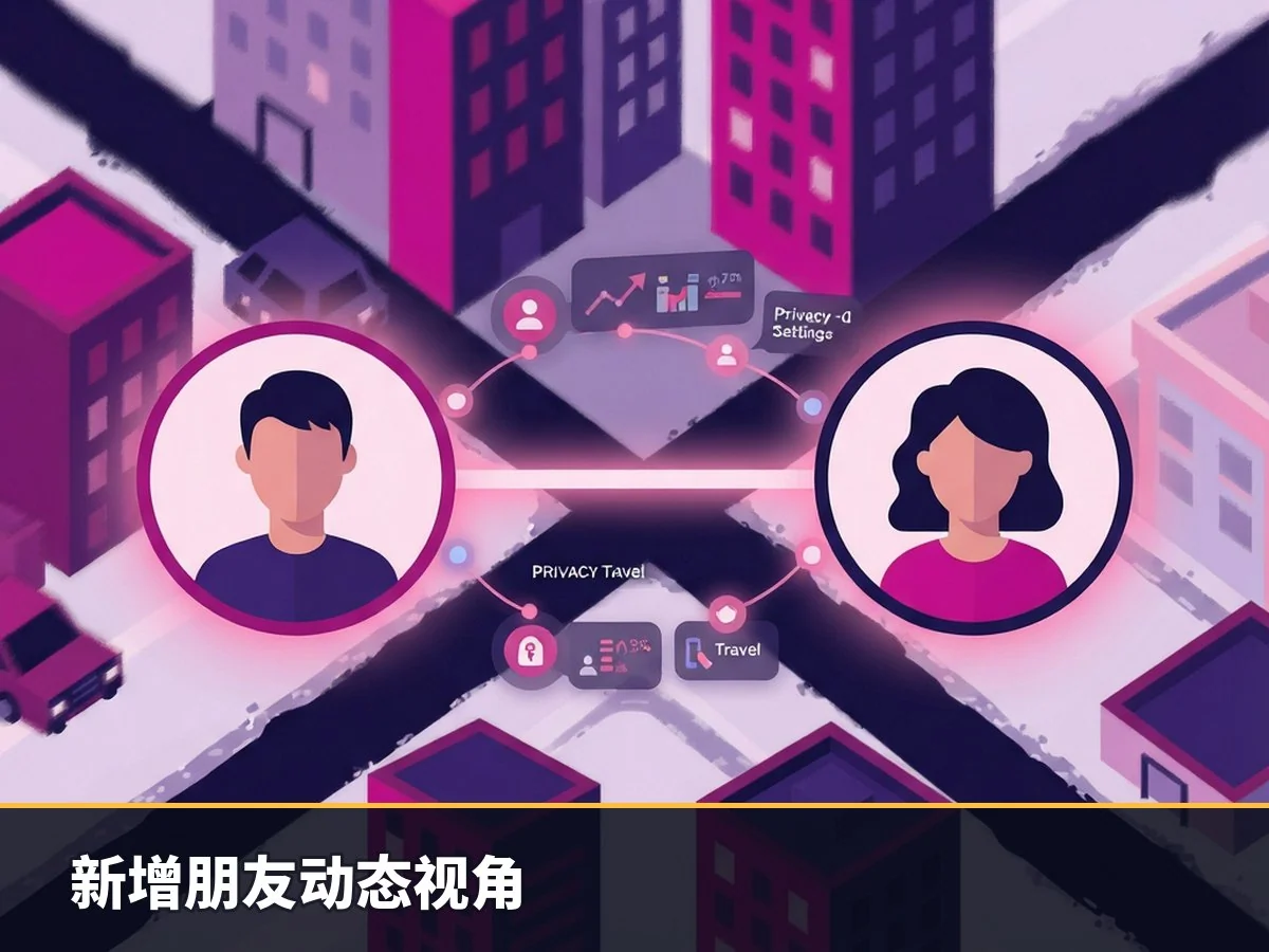 新增朋友动态视角