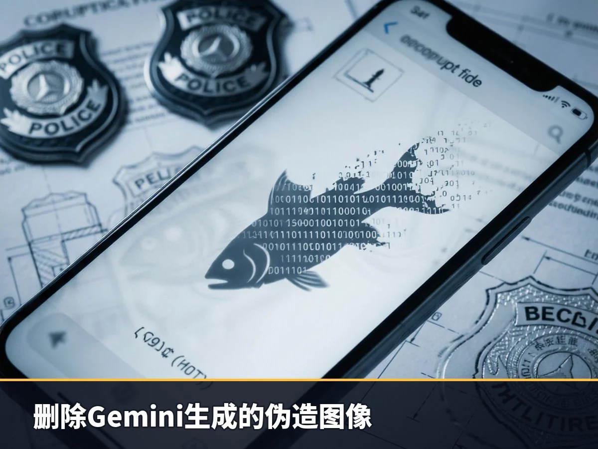 删除Gemini生成的伪造图像