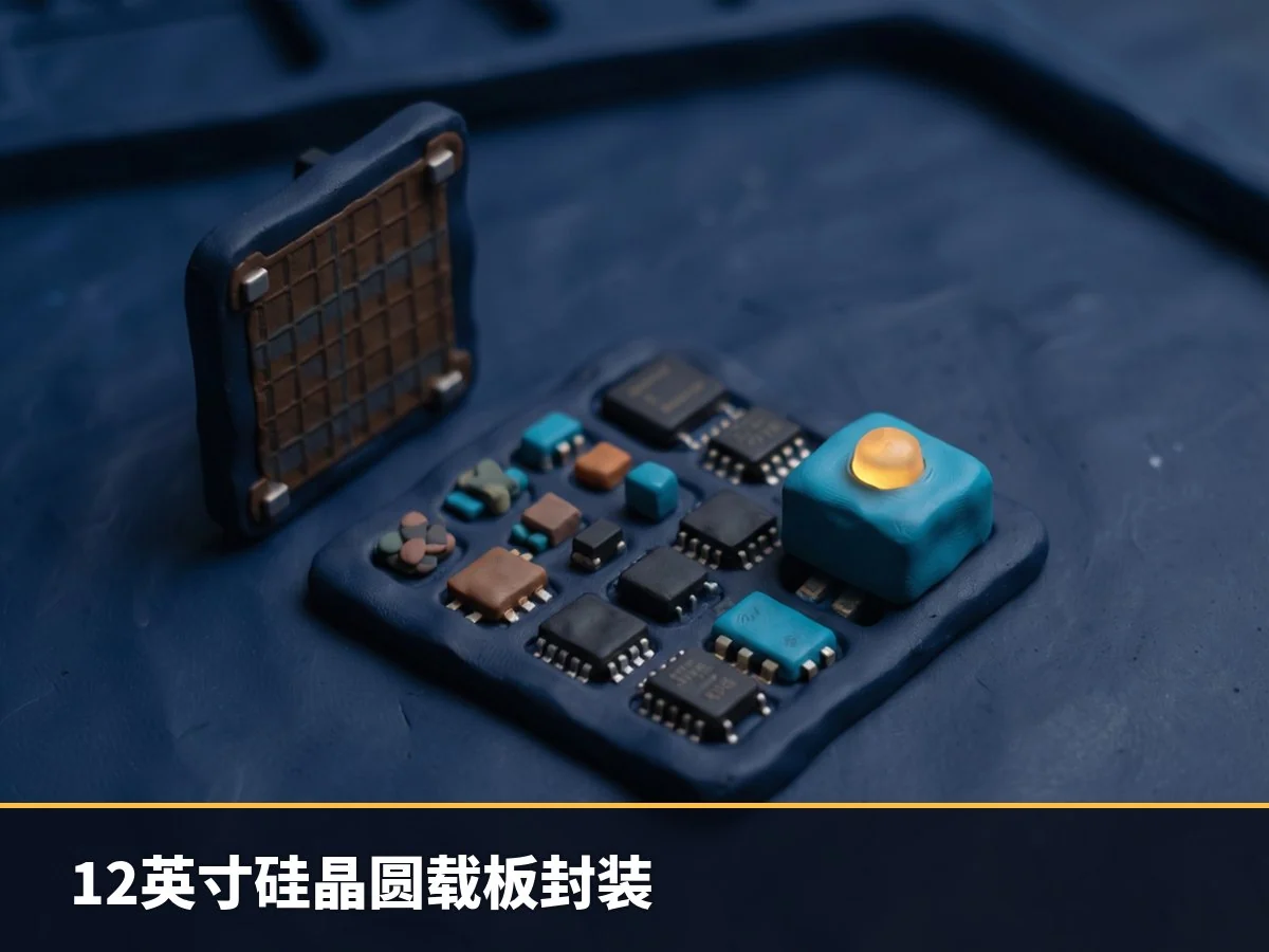 12英寸硅晶圆载板封装