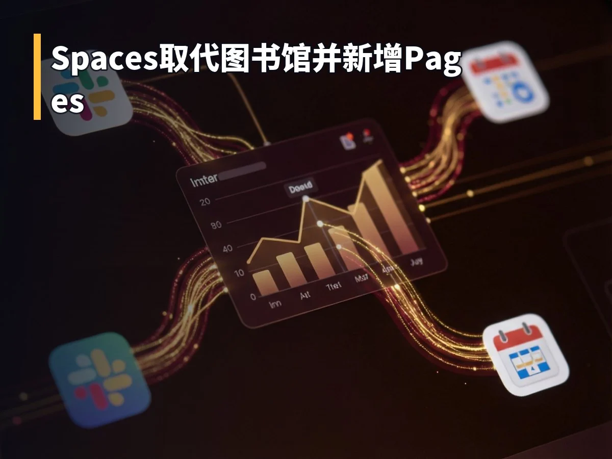 Spaces取代图书馆并新增Pages