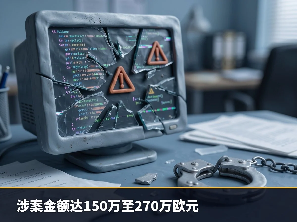 涉案金额达150万至270万欧元