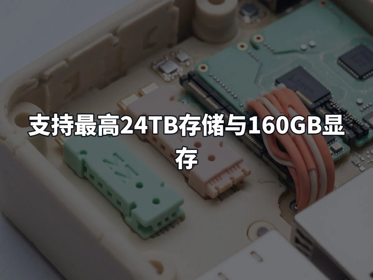 支持最高24TB存储与160GB显存