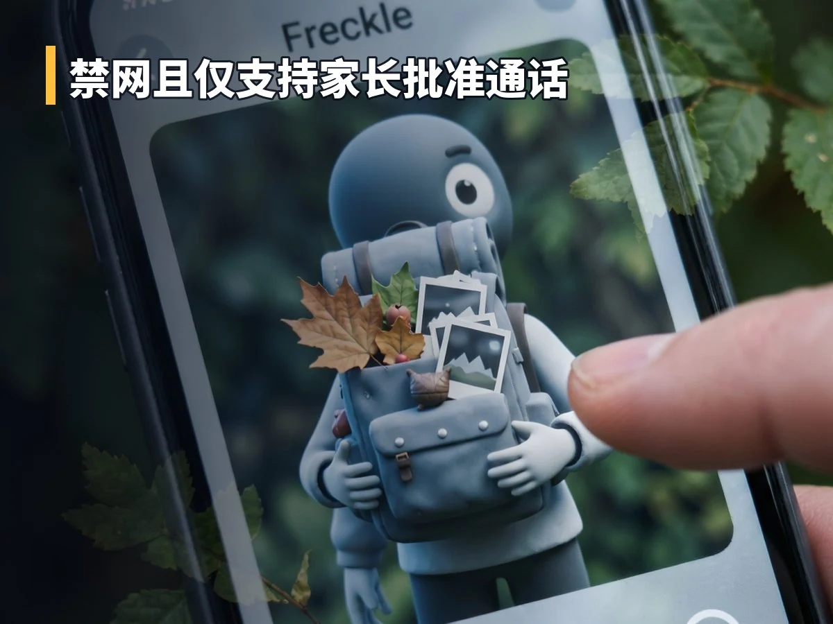 禁网且仅支持家长批准通话